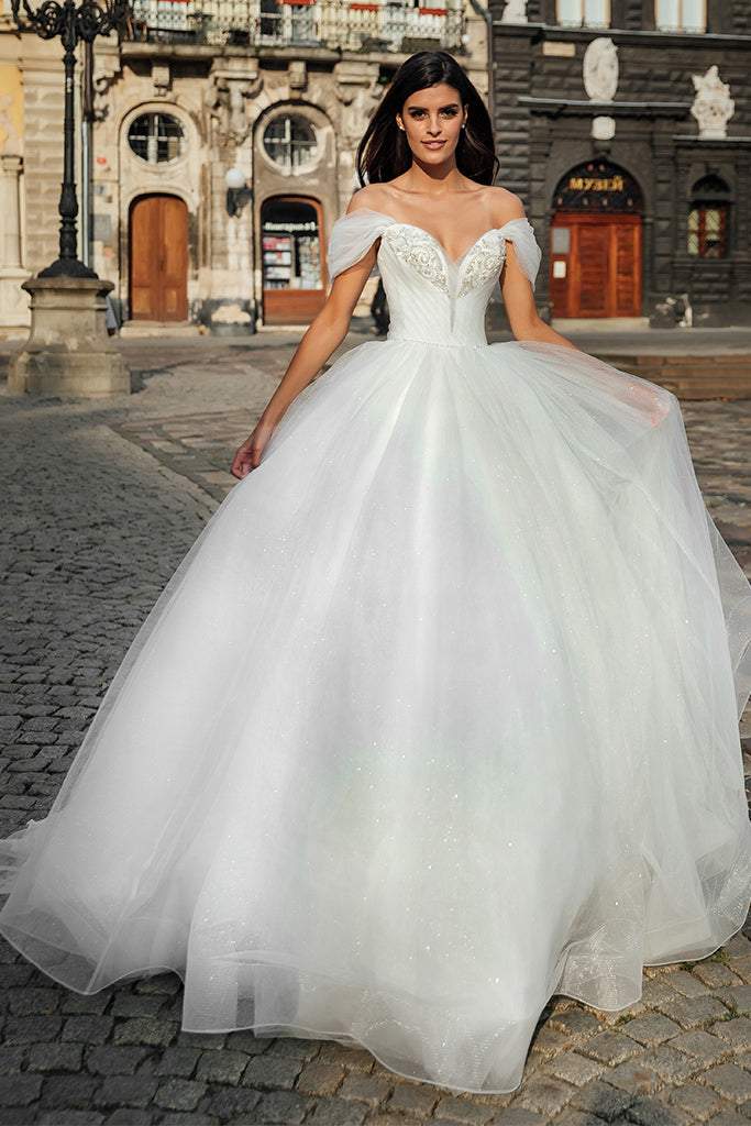 white bridal dresses